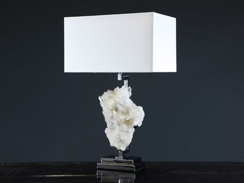 Crystal Cluster Lamp