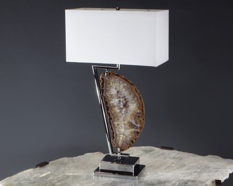 Profile Mineral Slab Lamp