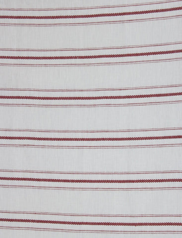 CERRO GRECA - White Red Greca Stripe