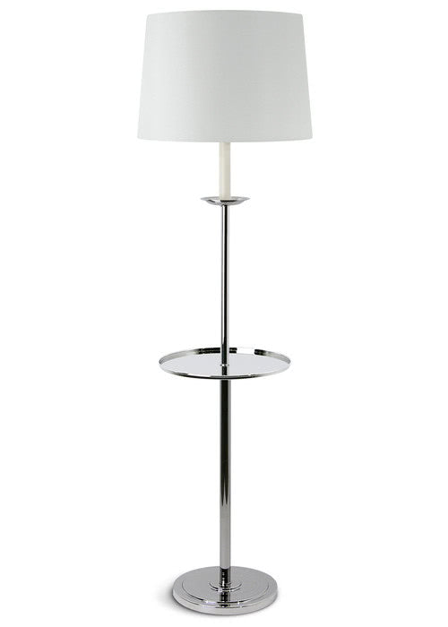 Candlestick Floor Lamp with Tray - Kelly Forslund Inc