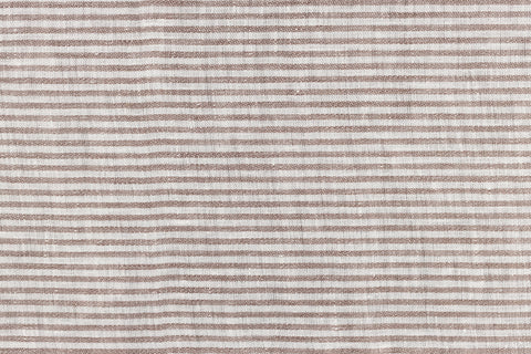 DIANA BARRE' - White/Taupe stripes 3 mm