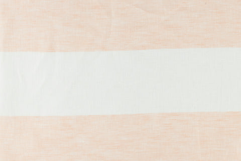 DIANA BARRE' - White/Peach stripe 10 cm