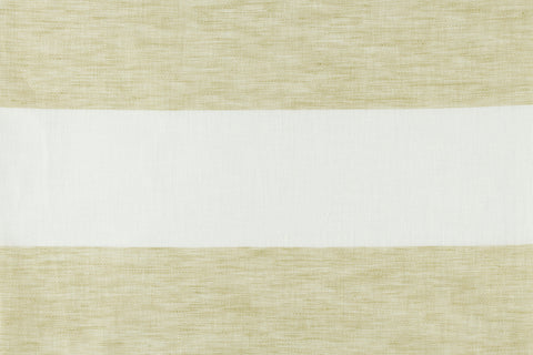 DIANA BARRE' - White/Pistachio stripe 10 cm