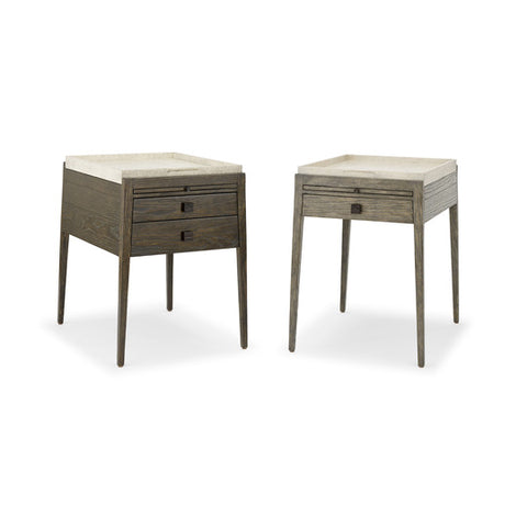 Bonnaire End Table (two drawer & one drawer)