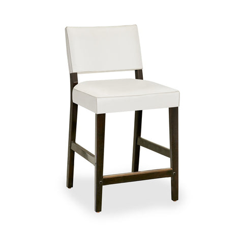 Courtens Counter Stool (small, armless, upholstered)
