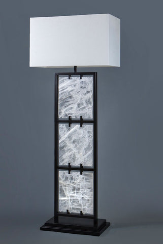 Selenite Framed Floor Lamp