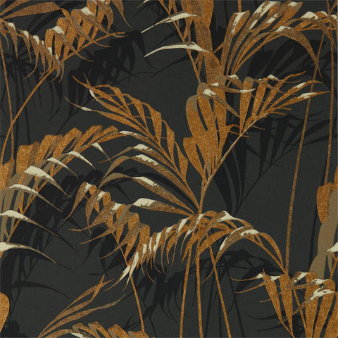 PALM HOUSE  -  Charcoal/Gold