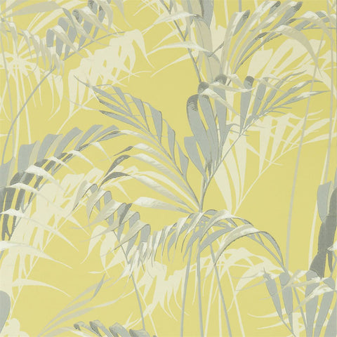 PALM HOUSE  -  Chartreuse/Grey