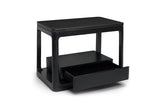 Linea Nightstand with drawer - Kelly Forslund Inc
