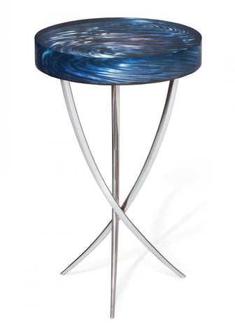 Sotto Side Table With Lac Resin