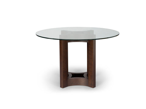 Nexus Table with Clear Glass Top